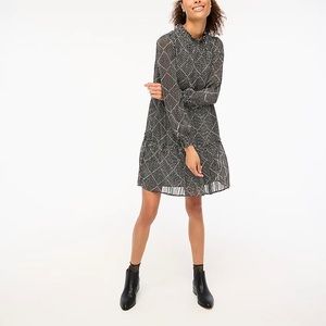 BRAND NEW with tags Jcrew Factory Ruffle tiered mini dress Medium